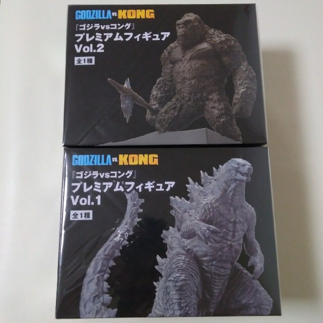 SEGA(セガ)のゴジラvsコング　プレミアムフィギュア　GODZILLA　KONG エンタメ/ホビーのフィギュア(特撮)の商品写真