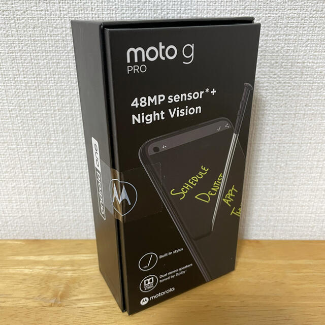 モトローラmoto g PRO 4GB/128GB ミスティックインディゴ s