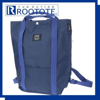 ルートート(ROOTOTE)のROOTOTE 　バッグパック（ネイビー）　ルートート(リュック/バックパック)