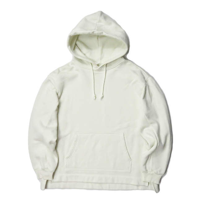 WELLDER ウェルダー 19AW 日本製 Flutter Tail Hooded Pullover スウェットプルオーバーパーカー WL19FCS01 1 Pearl オフホワイト フーディ トップス【WELLDER】