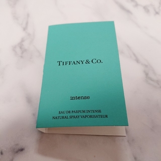 ティファニー(Tiffany & Co.)の【即購入OK】ティファニー オードパルファム インテンス サンプル(香水(女性用))