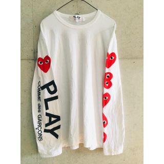 コムデギャルソン(COMME des GARCONS)の★セット割引★　プレイコムデギャルソン 両袖デザイン＋グレー Tシャツ(Tシャツ/カットソー(七分/長袖))