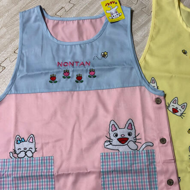海外販売× ノンタン エプロン 新品 未使用 ピンクのみ 通販 ノンタン エプロン