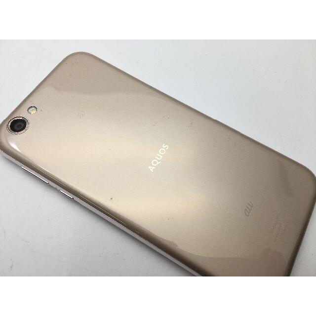 SIMフリー美品 au AQUOS R SHV39 ゴールド 165