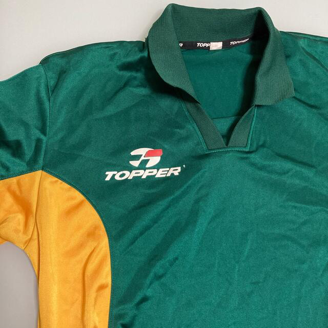 Topper(トッパー)のTOPPER サッカー　半袖　Tシャツ　Mサイズ スポーツ/アウトドアのサッカー/フットサル(ウェア)の商品写真