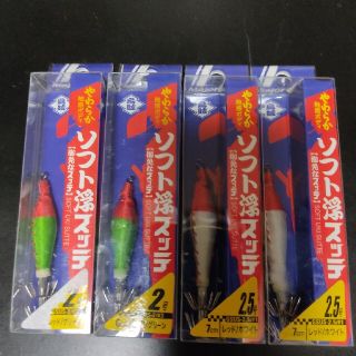 メジャークラフト(Major Craft)の【新品】御免なスッテ　4個セット(ルアー用品)