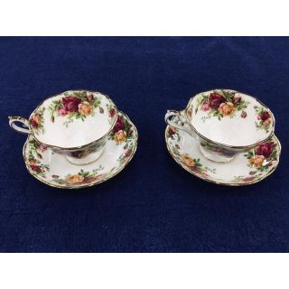 ROYAL ALBERT - ロイヤル・アルバート カップ&ソーサー2客セットの通販 ROYAL ALBERT - ロイヤル・アルバート カップ&ソーサー2客セットの通販
