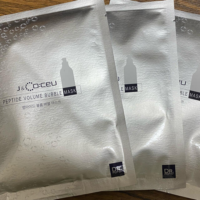 PEPTIDE VOLUME BUBBLE MASK コスメ/美容のスキンケア/基礎化粧品(パック/フェイスマスク)の商品写真