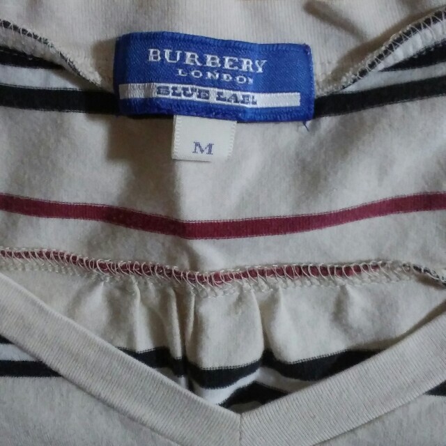 BURBERRY BLUE LABEL(バーバリーブルーレーベル)のBURBERRY半袖Tシャツ最終値下げ レディースのトップス(Tシャツ(半袖/袖なし))の商品写真