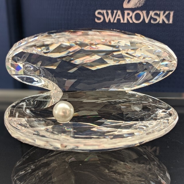 SWAROVSKI(スワロフスキー)のakinco様専用　Swarovski 真珠貝とパール大、小セット インテリア/住まい/日用品のインテリア小物(置物)の商品写真