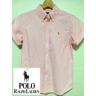 ラルフローレン(Ralph Lauren)のラルフローレン RALPH LAUREN ピンクシャツ ワンポイントロゴ(シャツ/ブラウス(半袖/袖なし))