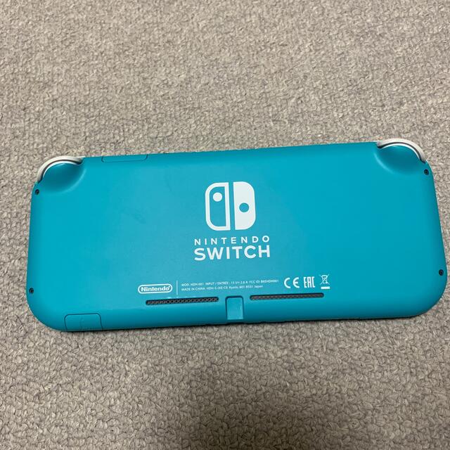 Nintendo Switch  Lite ターコイズ　カバー付き 2