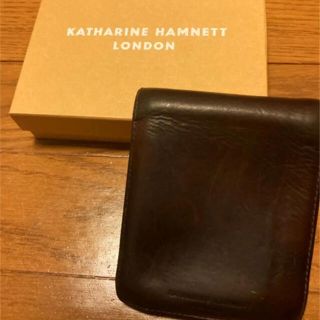 KATHARINE HAMNETT - キャサリンハムネットロンドン 二つ折り財布の