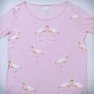 kiiraキーラフラミンゴTシャツ(Tシャツ(半袖/袖なし))