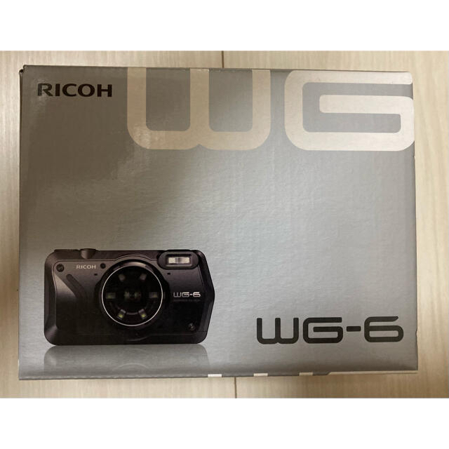 RICOH WG-6 オレンジ 本格防水カメラ