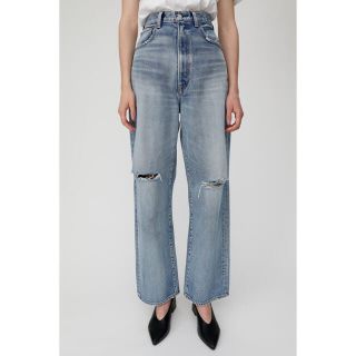 マウジー(moussy)のmoussy クラッシュルーズデニム(デニム/ジーンズ)