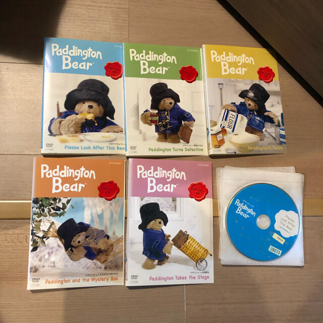 Paddington Bear パディントン ベア  DVD 全5巻セット