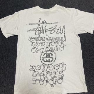 ステューシー(STUSSY)のstussy シューレース　tシャツ　ワールドツアー(Tシャツ/カットソー(半袖/袖なし))