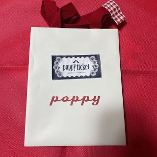 poppy ショップバッグ　チケット　あさぎーにょ(ショップ袋)