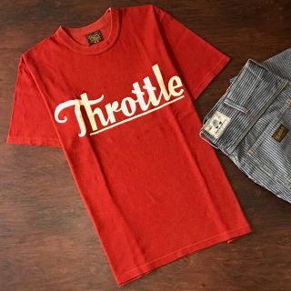 フリーホイーラーズ(FREEWHEELERS)の入手困難 即完売品 1725022 フリーホイーラーズ Throttle TEE(Tシャツ/カットソー(半袖/袖なし))