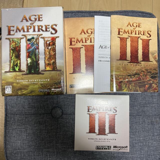 Microsoft(マイクロソフト)のAGE of EMPIRES III エンタメ/ホビーのゲームソフト/ゲーム機本体(PCゲームソフト)の商品写真