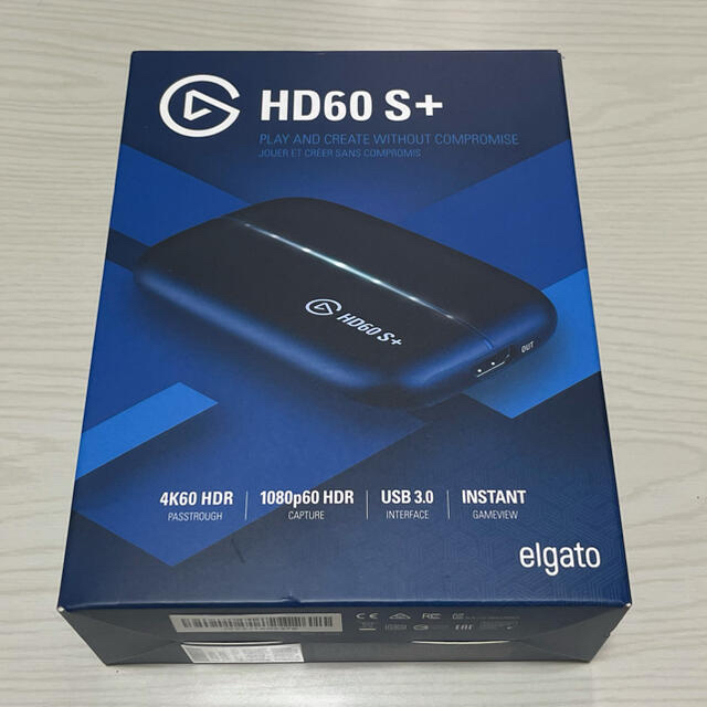 Apple(アップル)のelgato HD60 S + ゲームキャプチャ スマホ/家電/カメラのPC/タブレット(PC周辺機器)の商品写真