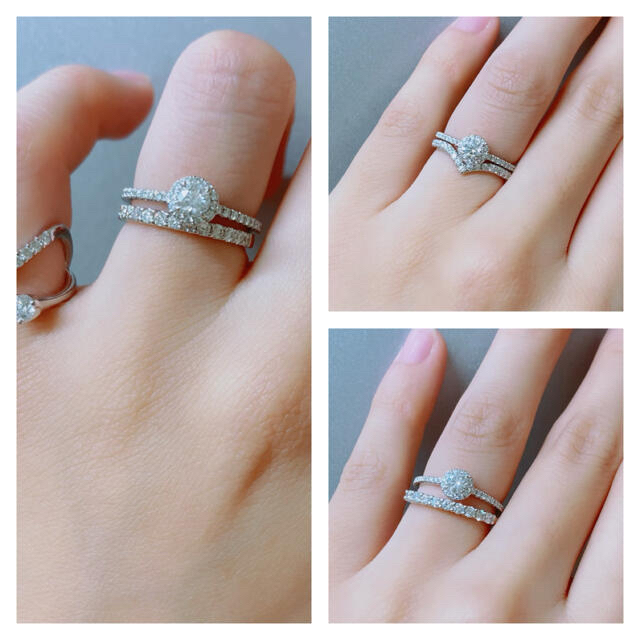 Tiffany & Co.(ティファニー)のティファニー ソレスト ラウンドブリリアント 約9号 レディースのアクセサリー(リング(指輪))の商品写真