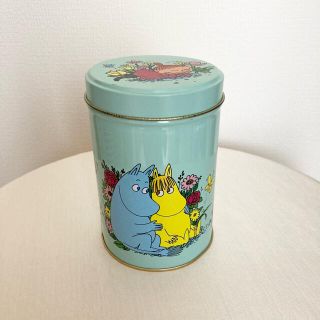 ムーミン ヴィンテージ 缶 ブリキ moomin muumi(小物入れ)