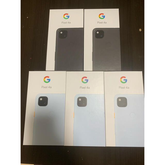 一番の Google Pixel 5台まとめ売 バラ売り可 新品 pixel4a ...