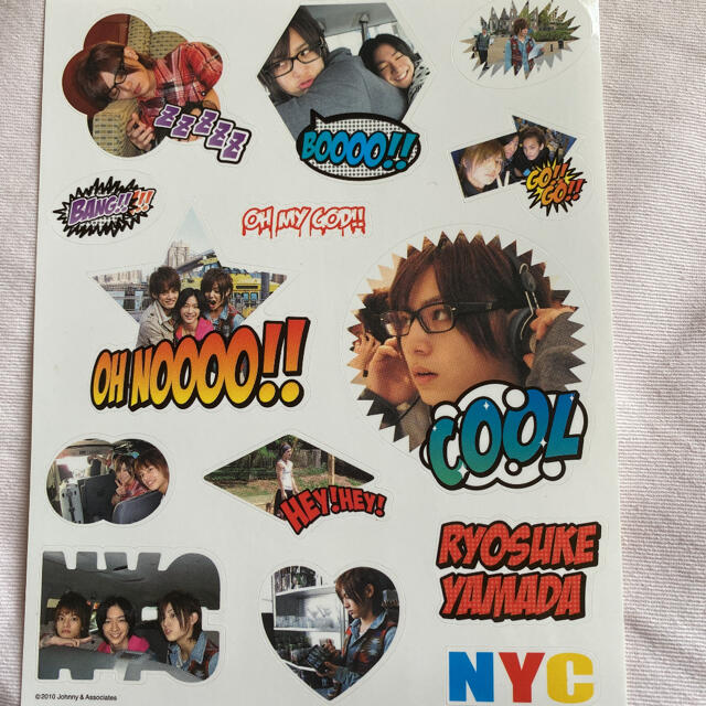 NYC(エヌワイシー)の山田涼介ミニファイル エンタメ/ホビーのタレントグッズ(アイドルグッズ)の商品写真