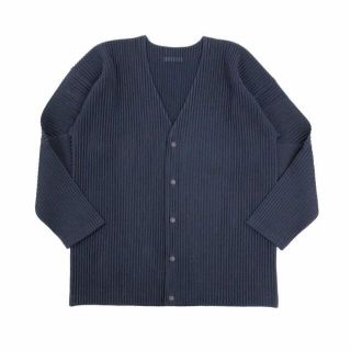 【カシミヤ】ISSEY MIYAKE カーディガン　ブラック