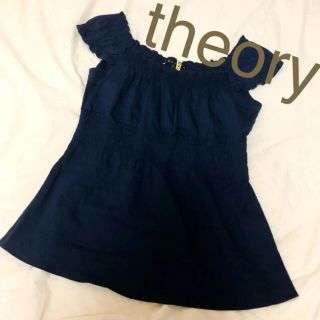 セオリー(theory)のtheory トップス(シャツ/ブラウス(半袖/袖なし))