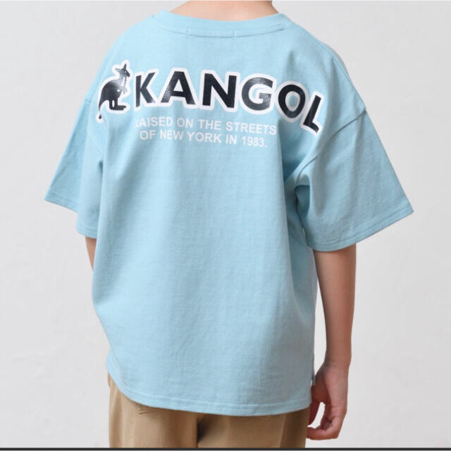 KANGOL(カンゴール)のKANGOL KIDS 半袖ロゴTシャツ 新品110cm キッズ/ベビー/マタニティのキッズ服男の子用(90cm~)(Tシャツ/カットソー)の商品写真