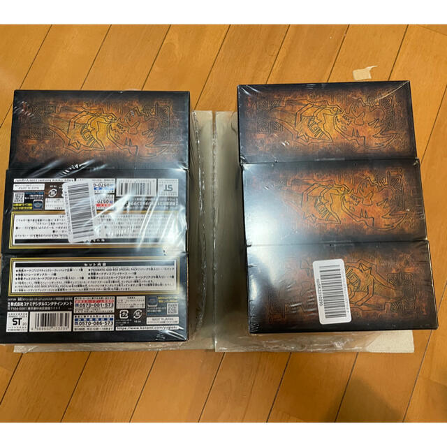 6BOX 遊戯王　PRISMATIC GOD BOX 未開封新品　ゴッドボックス