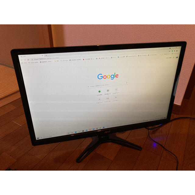 2台1セット Acer 液晶ディスプレイ G246HL Abid - ディスプレイ 2台1セット Acer 液晶ディスプレイ G246HL Abid - ディスプレイ