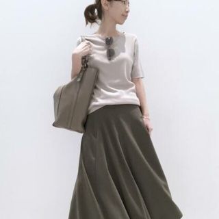 アパルトモンドゥーズィエムクラス(L'Appartement DEUXIEME CLASSE)のL'AppartementSilk*CTN ハンソデ TOPS(ニット/セーター)