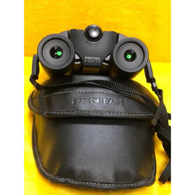 PENTAX(ペンタックス)の【美品】PENTAXペンタックス⭐️B-16×21 UCF ZOOM Ⅱ双眼鏡 スポーツ/アウトドアのアウトドア(登山用品)の商品写真