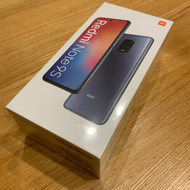 Xiaomi Redmi Note 9s インターステラーグレー　新品未開封