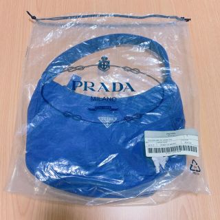 プラダ(PRADA)のプラダ MV515 アクセサリーポーチ ロイヤルブルーナイロンバッグ (ハンドバッグ)