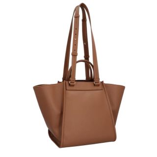 【美品】MAXMARA トートバッグ　ネイビー　リバーシブル　A4収納可能