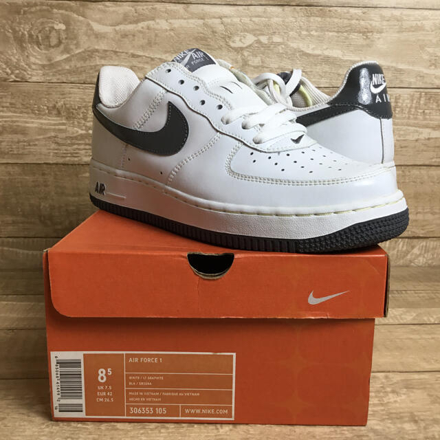 airforce1新品未使用 ダークグレー　OGカラー　NIKE AIR FORCE 1 LOW