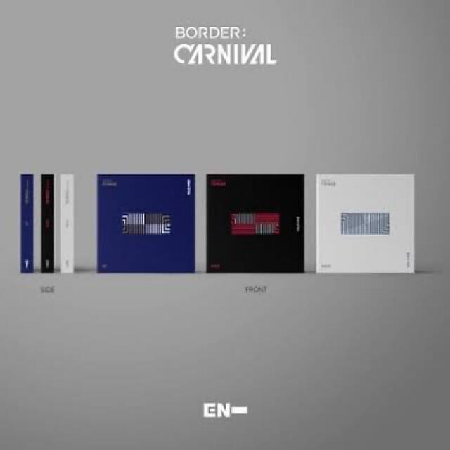 ENHYPEN 新品未開封　三形態セット　トレカあり　carnival エンタメ/ホビーのCD(K-POP/アジア)の商品写真