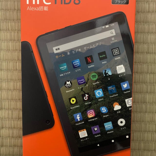 新品・未開封品！　Fire HD 8 タブレット　32GB ブラック　第10世代 スマホ/家電/カメラのPC/タブレット(タブレット)の商品写真