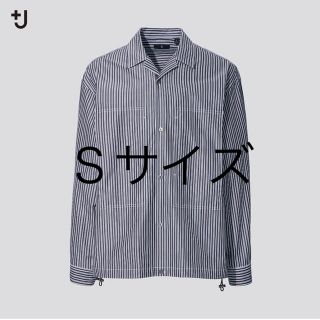 ユニクロ(UNIQLO)のスーピマコットンオーバーサイズシャツブルゾン　プラスJ(ブルゾン)