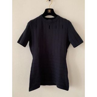 バーニーズニューヨーク(BARNEYS NEW YORK)のBERARDI 半袖ニット　(ニット/セーター)