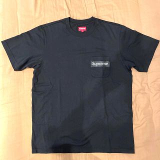 シュプリーム(Supreme)のSupreme mesh stripe pocket tee Tシャツ M(Tシャツ/カットソー(半袖/袖なし))