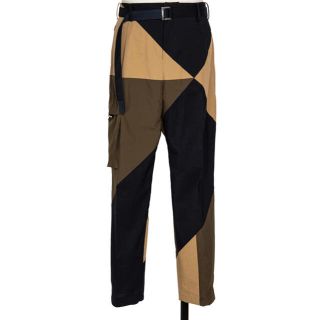 sacai Hank Willis Thomas Solid Mix Pants