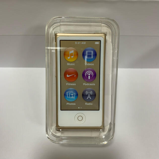 Apple(アップル)のiPod nano 16GB　新品未使用 スマホ/家電/カメラのオーディオ機器(ポータブルプレーヤー)の商品写真