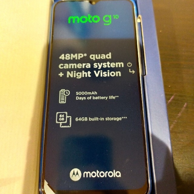 moto G10 サクラパール 1