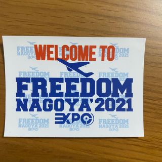 FREEDOM NAGOYA 2021 EXPO ステッカー(キャラクターグッズ)